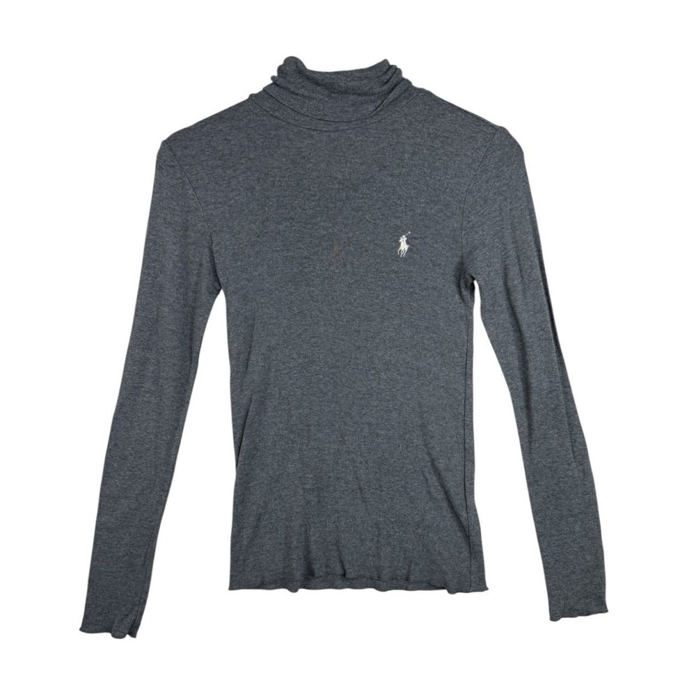 Polo Ralph Lauren Women's Long Sleeve Turtleneck size Medium Gray